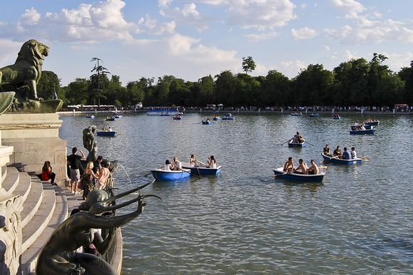 RetiroParkMadrid Retiro Park Madrid Image