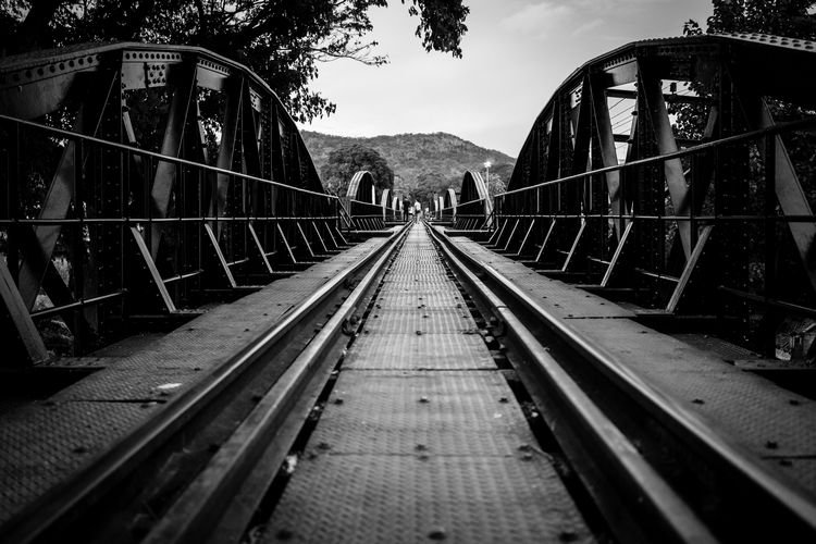 River kwai bridge in Kanchanaburi Thailand