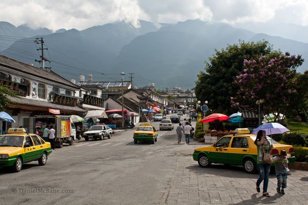 Cangshan Mountain from Dali