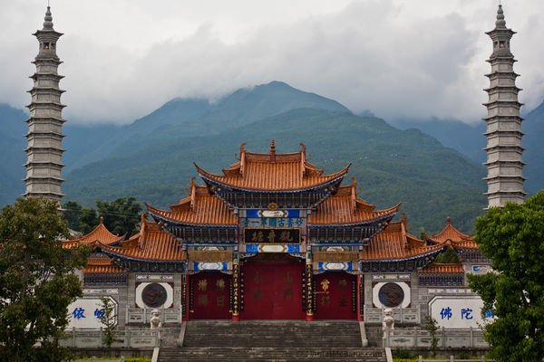 Gantong Temple Cangshan