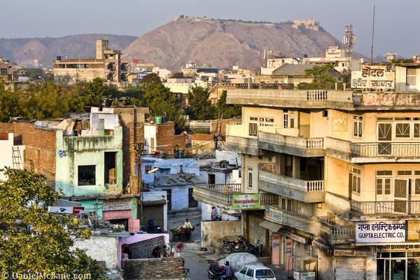 Fort Behind Jaipur India