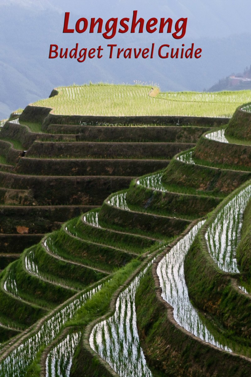 Rice terraces in Longshchen Rice terraces in Longshchen