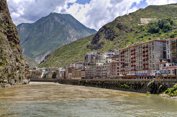 River in Danba China