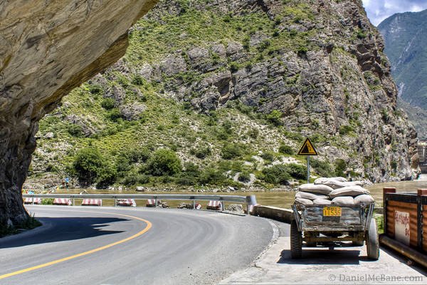 Mountain Road Danba