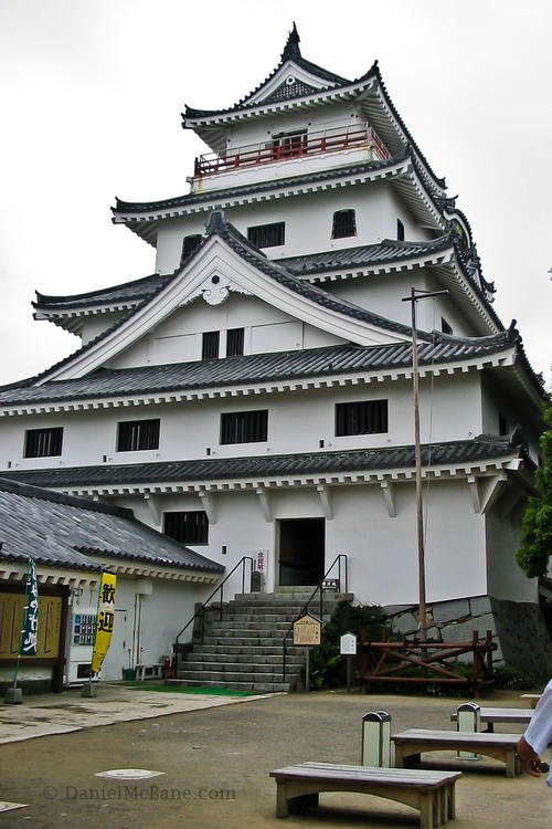 Karatsu castle in Saga, Japan