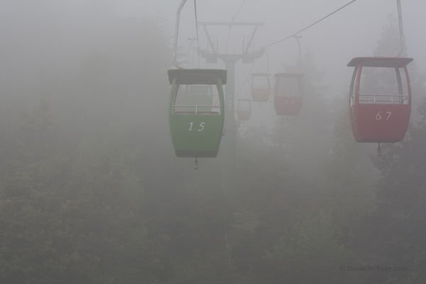 Yak meadow chairlift on Jade Dragon Snow Mountain